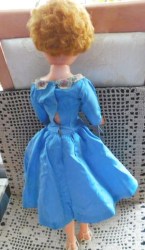 24 inch blue dress back